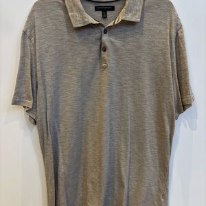 Banana Republic Men's Polo Shirt, Taupe, XL